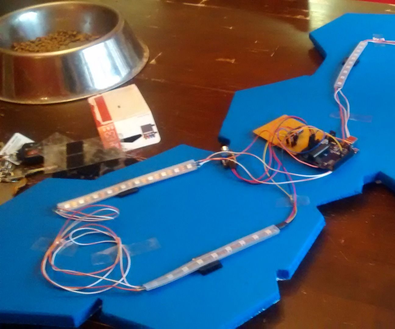 CNC Sculpture With Neopixel