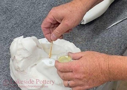 Applying the Epoxy to Both Sides