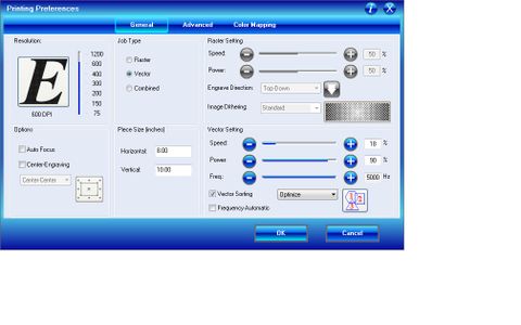 Cut Acrylic on the Laser