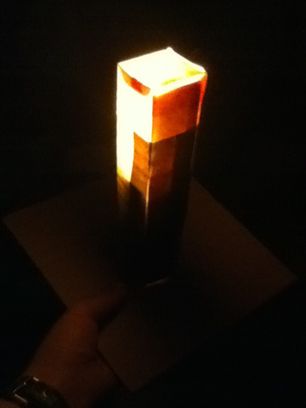 Light Up Minecraft Torch
