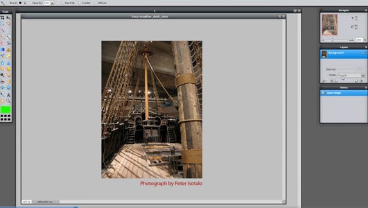 Reducing Extreme Perspective or Getting the Ship Into Shape