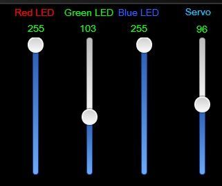 Openremote Arduino Sensors Servo RGB Led and Switch