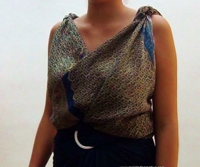 A Beautiful Blouse Unstitched