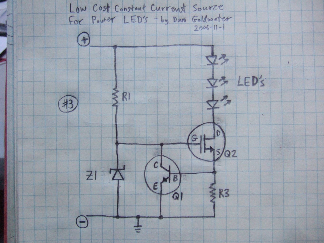 High Power LED Driver Circuits : 12 Steps (with Pictures) Circuit Diagram