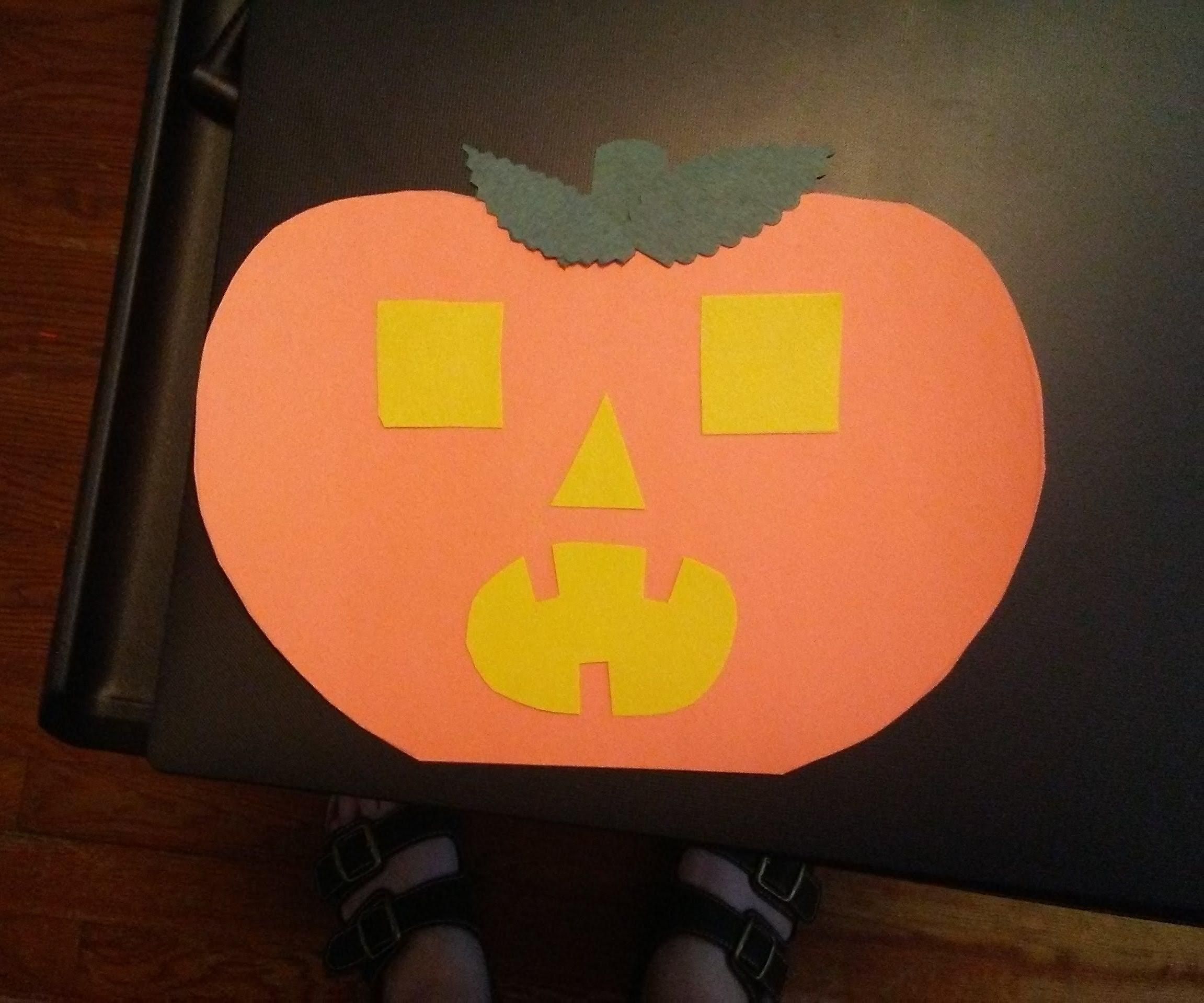 Simple Paper Jack 'O' Lanterns