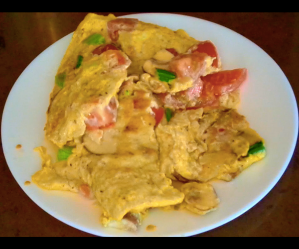 Vegetable Omelette
