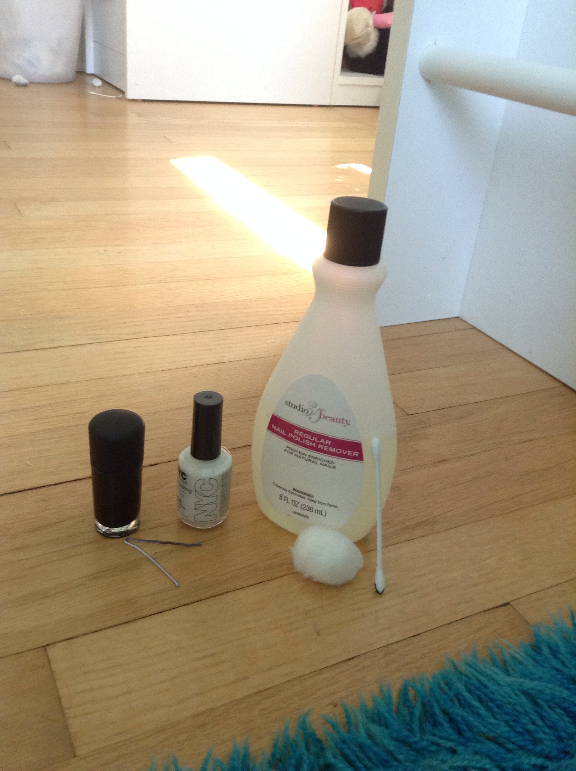 How to Draw a Panda on Your Nails