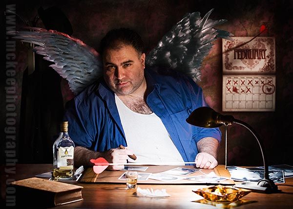Cupid Noir - Digital Illustration and Mayhem in the Studio