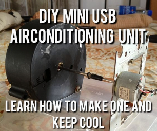 DIY Portable & Simple USB Air Conditioner