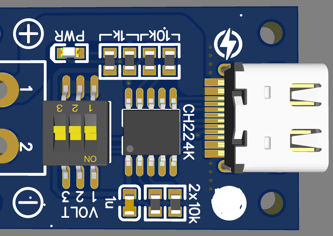 USB Power Delivery Decoy (CH224K)