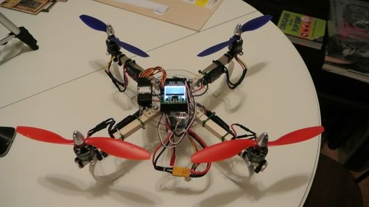 "The Anycopter" Folding Quadcopter Build