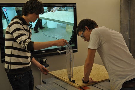 Cutting Up the Wooden Panels