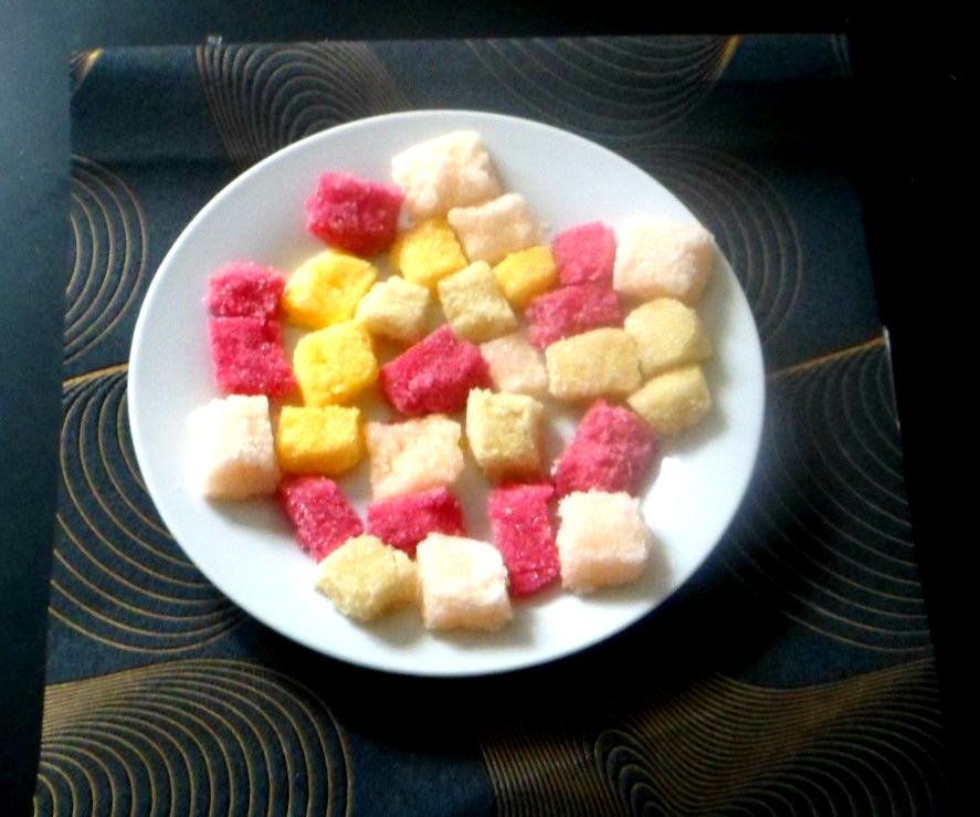 Flavored Rainbow Sugar Cubes
