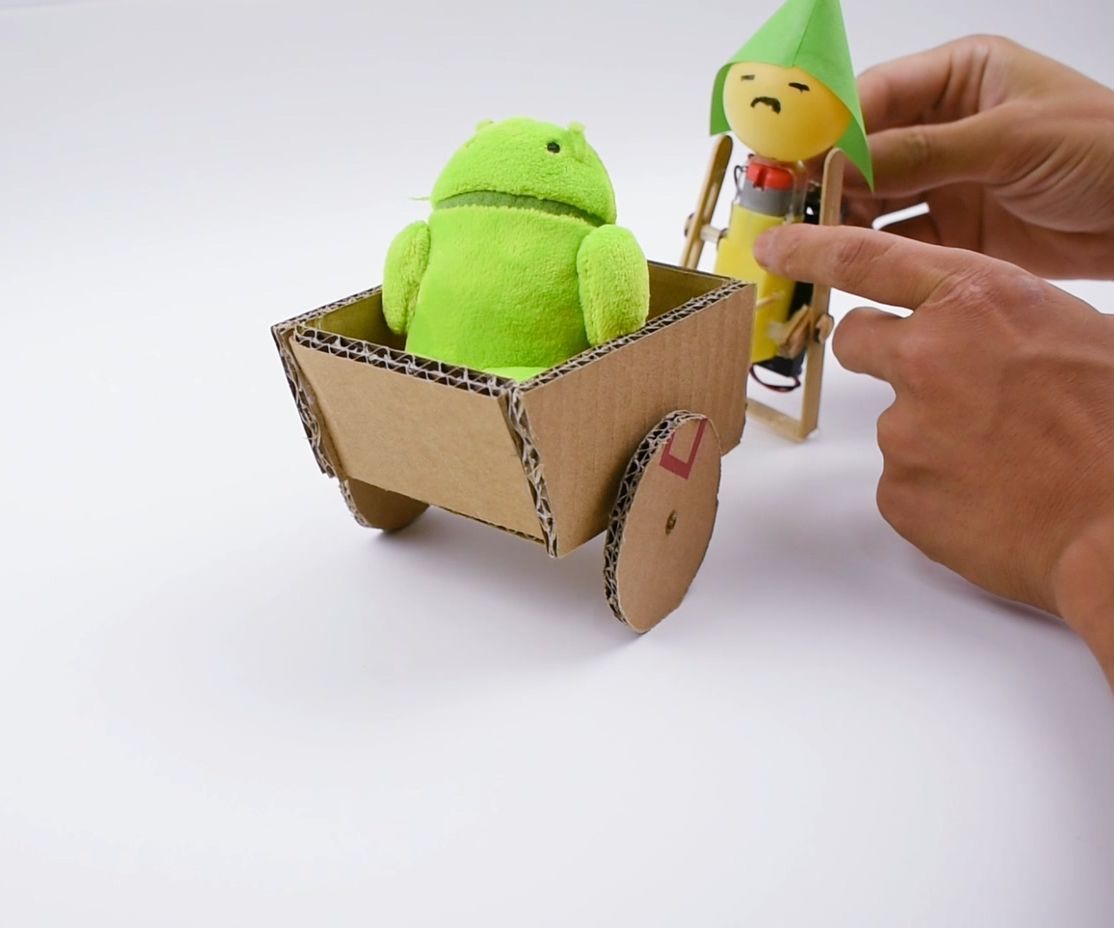 Making Very Simple Electric Robot Toys