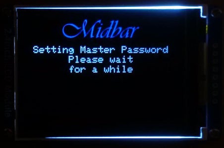 Set the Master Password