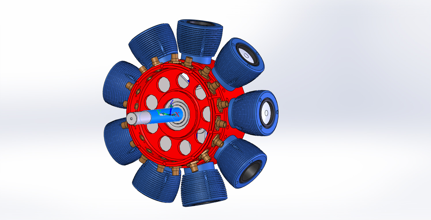 Radial Engine 1/4 Scale