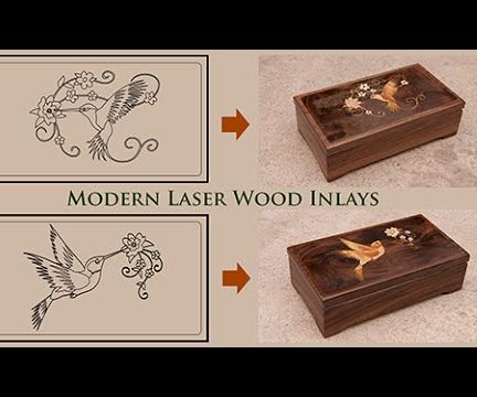 Laser Marquetry and Inlays - See it before cut it?