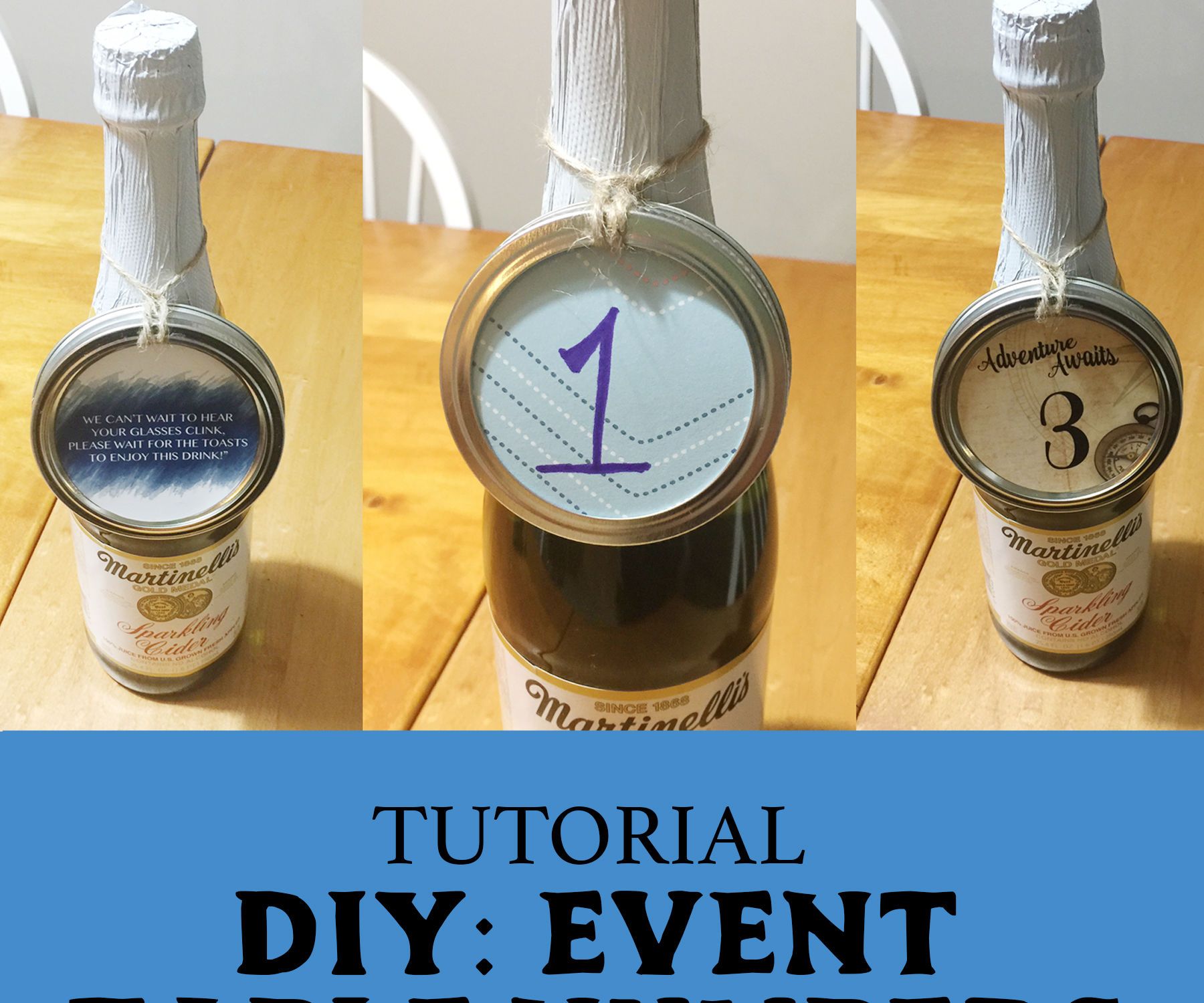DIY Event Table Numbers