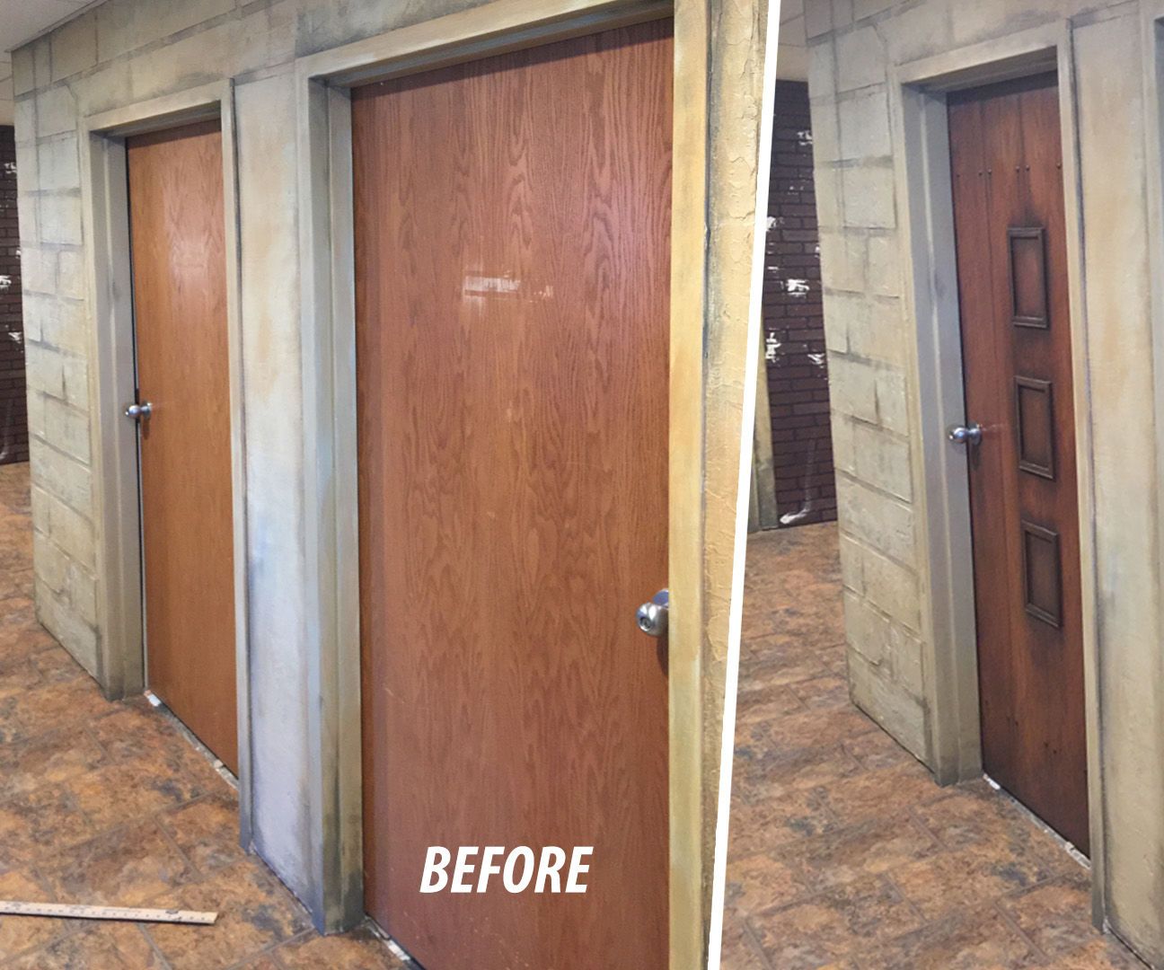 How to Make an Aged, Antique Door