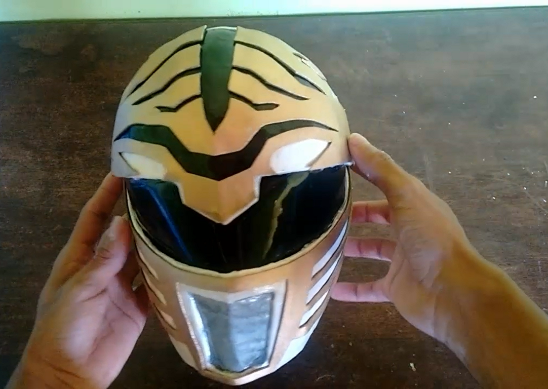 How to Make White Power Ranger Helmet - Instructables