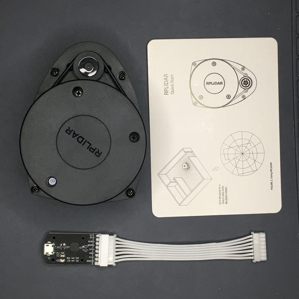 Unboxing the RPLIDAR A1 Development Kit