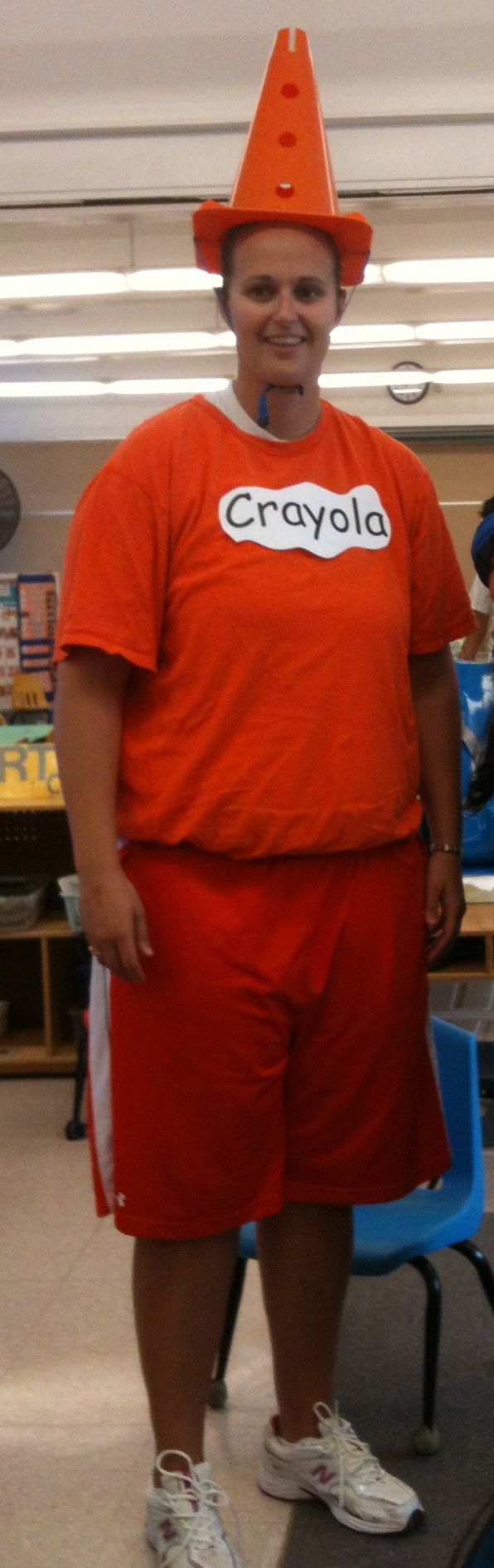 Orange Crayon