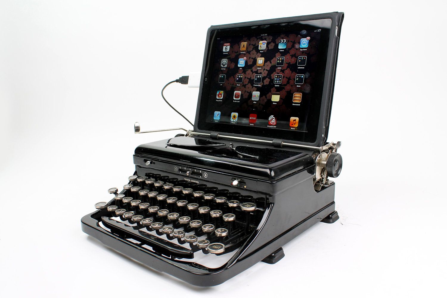 Typewriter IPad Stand