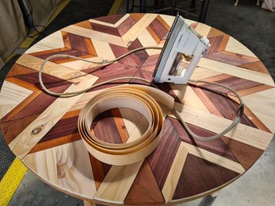 Adding the Veneer Tape