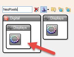 In Visuino Add Components