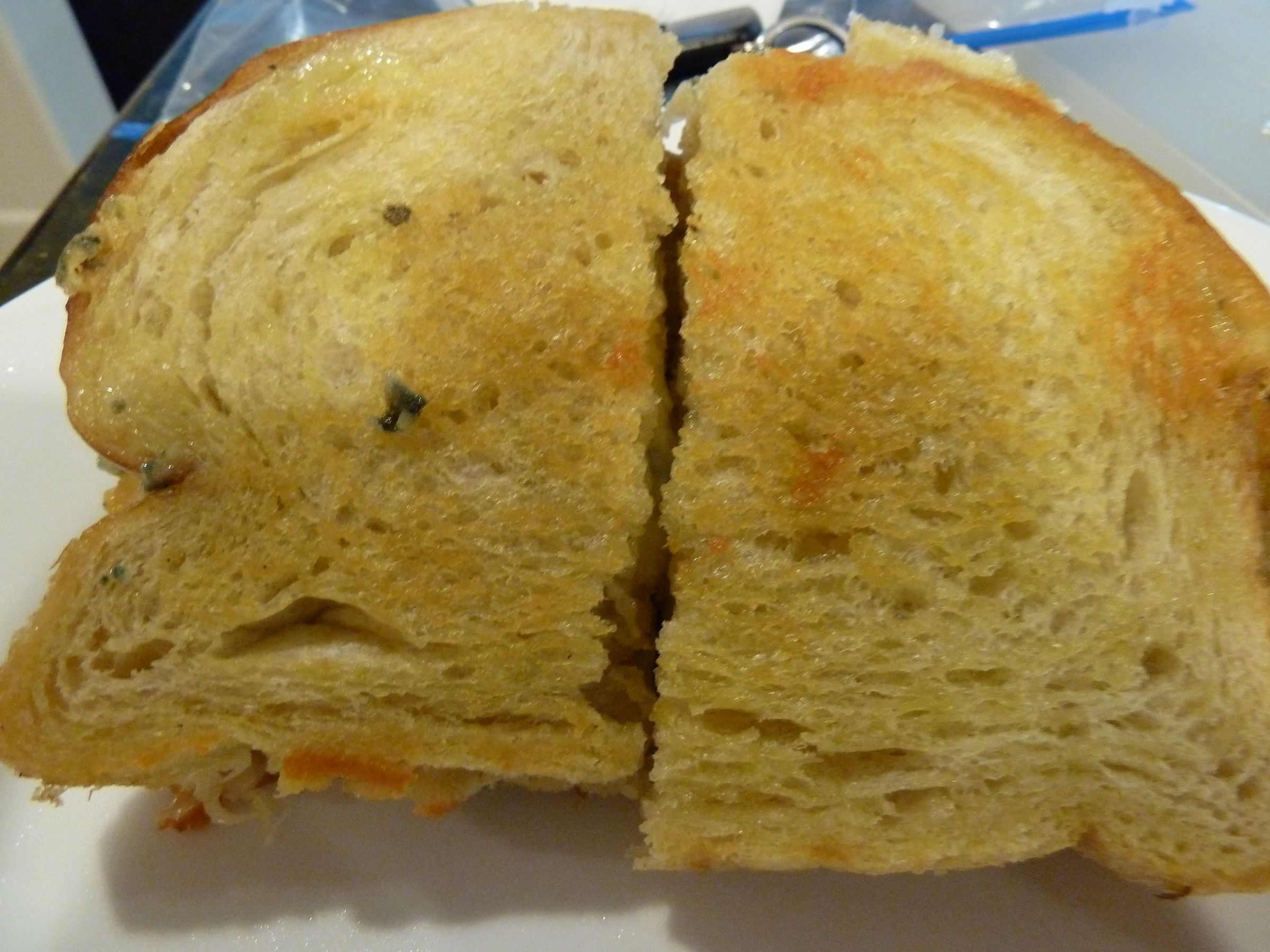 Blue Cheese & Truffle Oil Grilled Cheese Sandwich 4 Steps Instructables