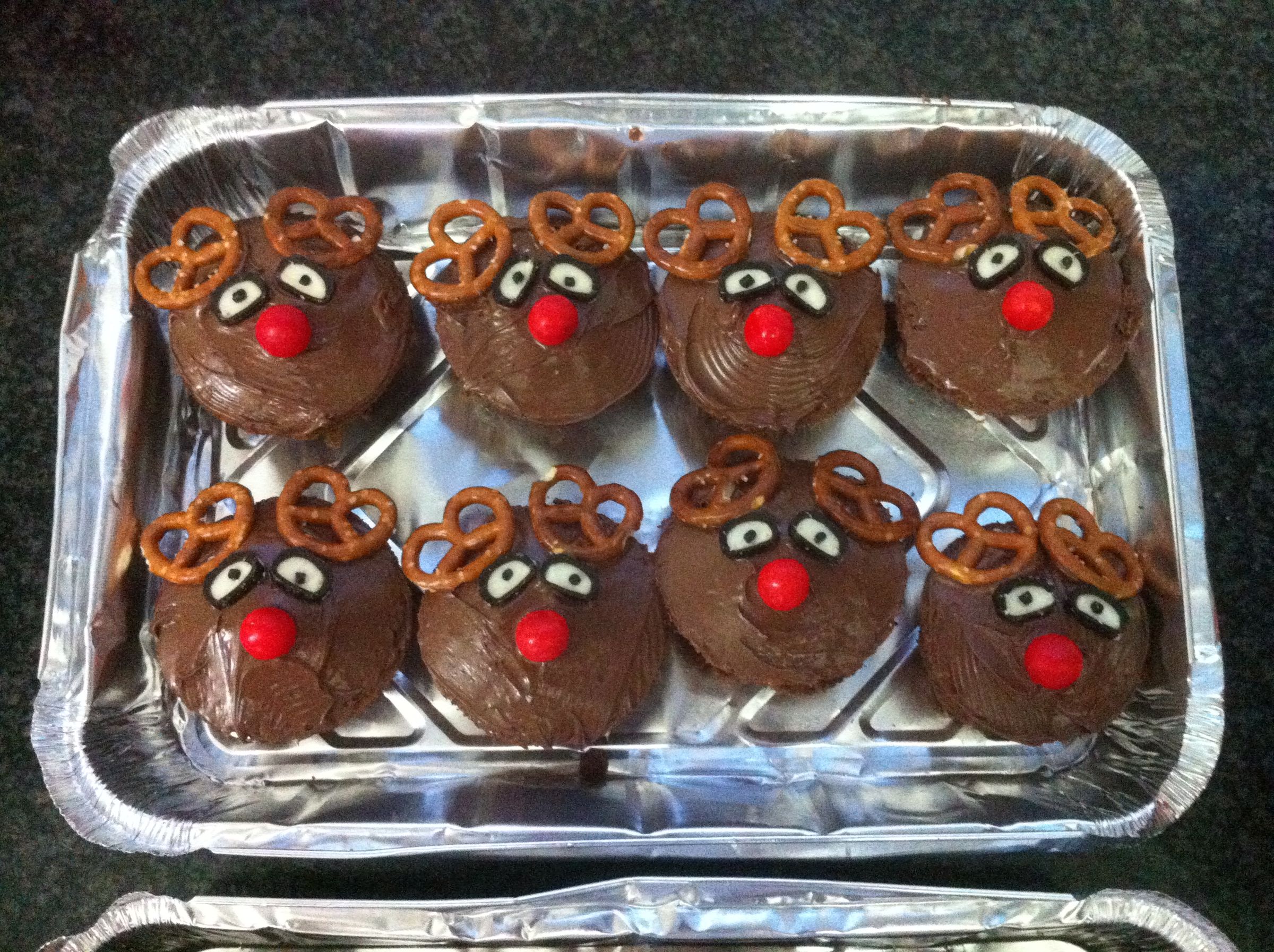 Decorated Dessert - Rudolph the Reindeer Muffins : 8 Steps - Instructables