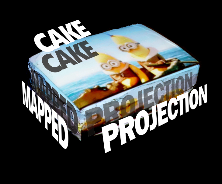 Projection Mapped Cake