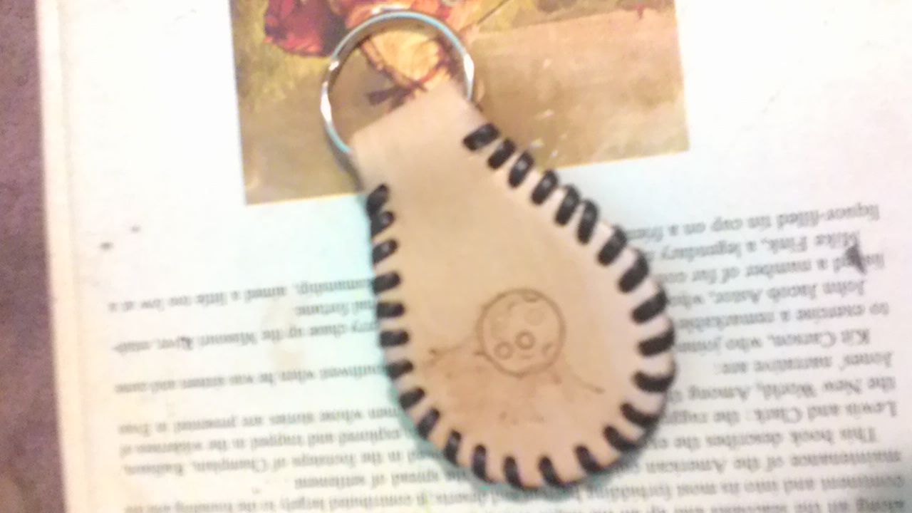 How To: Leather Key Fob