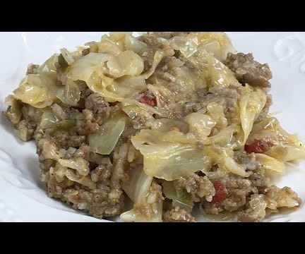 Beef and Cabbage Casserole
