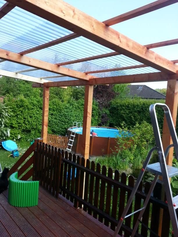 Wie baut man ein Terrassenverdeck ?
