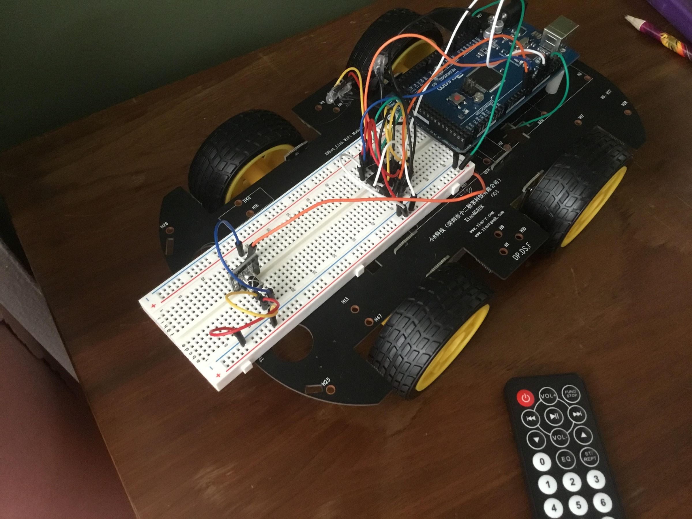 Ir Controlled Car Using Arduino...... WIP..... I Lot My Code Somewhere