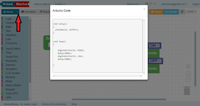 How to Use ArduinoBlocks : 6 Steps - Instructables