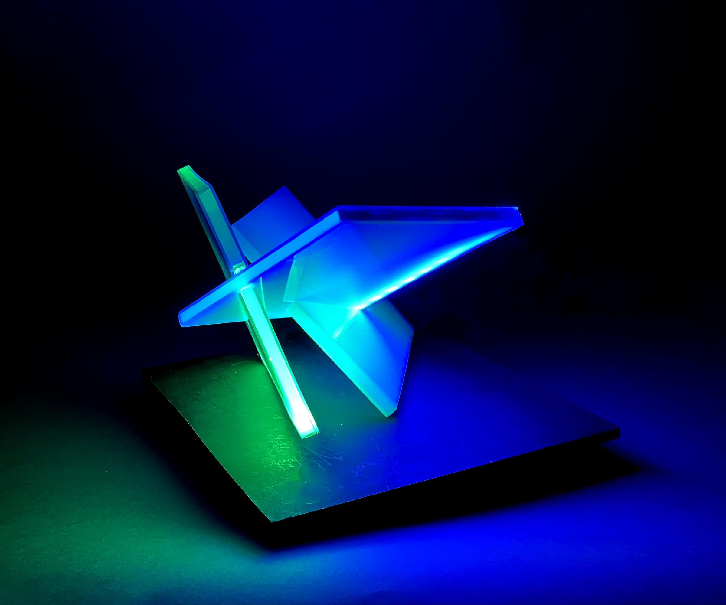 Sculptural Table Lamp