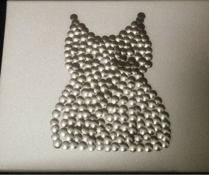 Thumbtack Owl Art