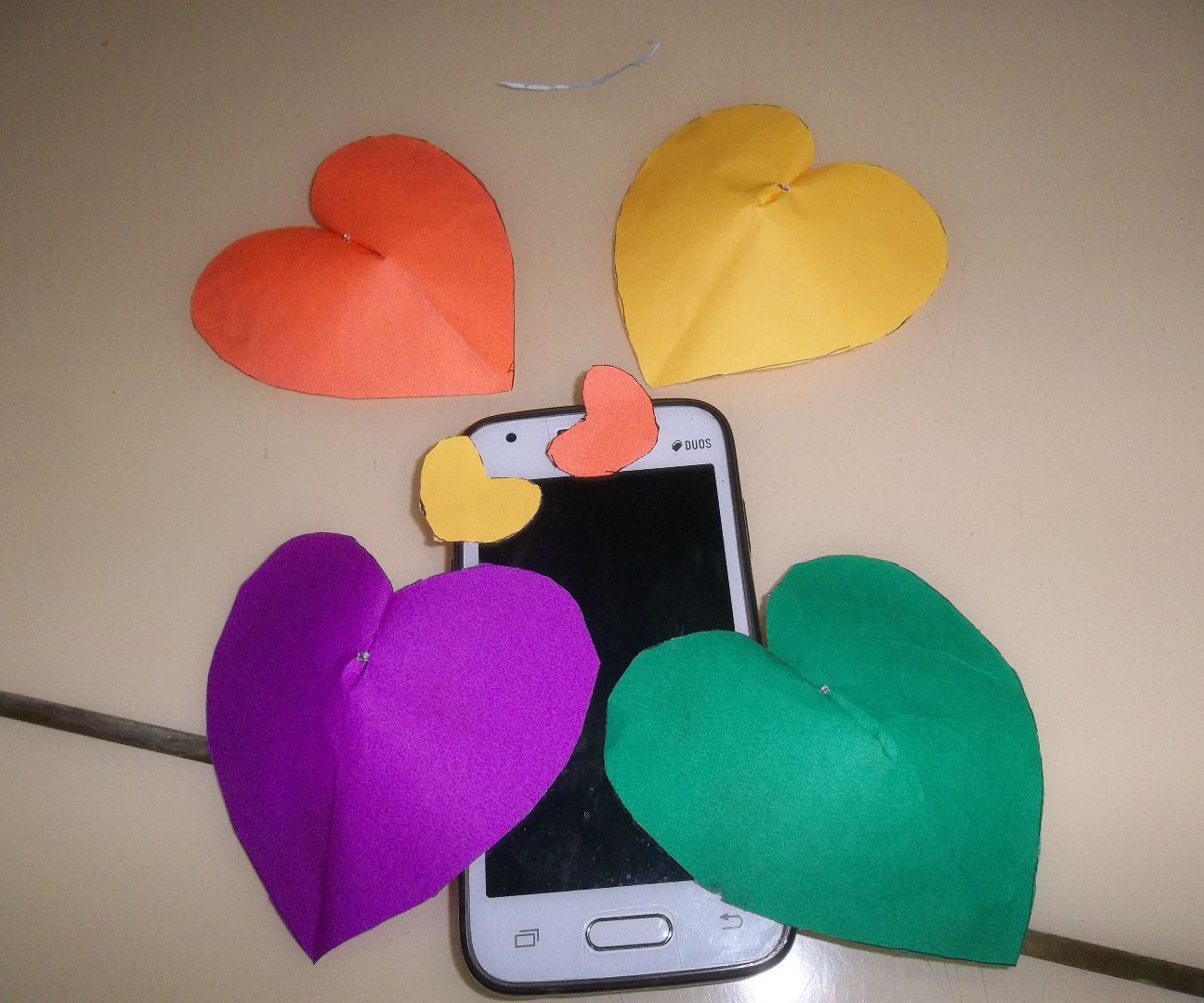 3D Hearts Free to Make and Easy