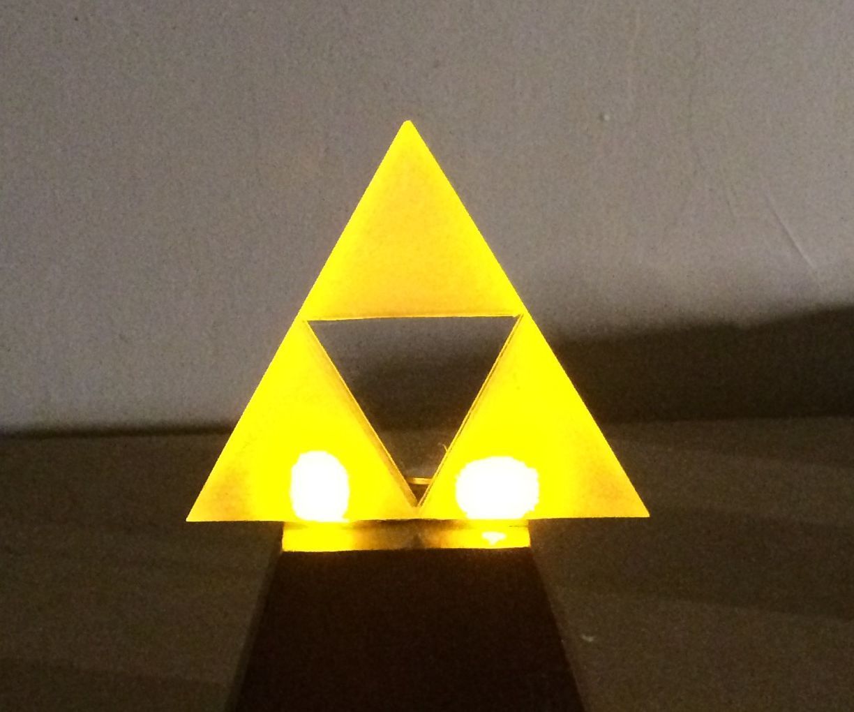 Make A Glowing L.E.D Triforce! 