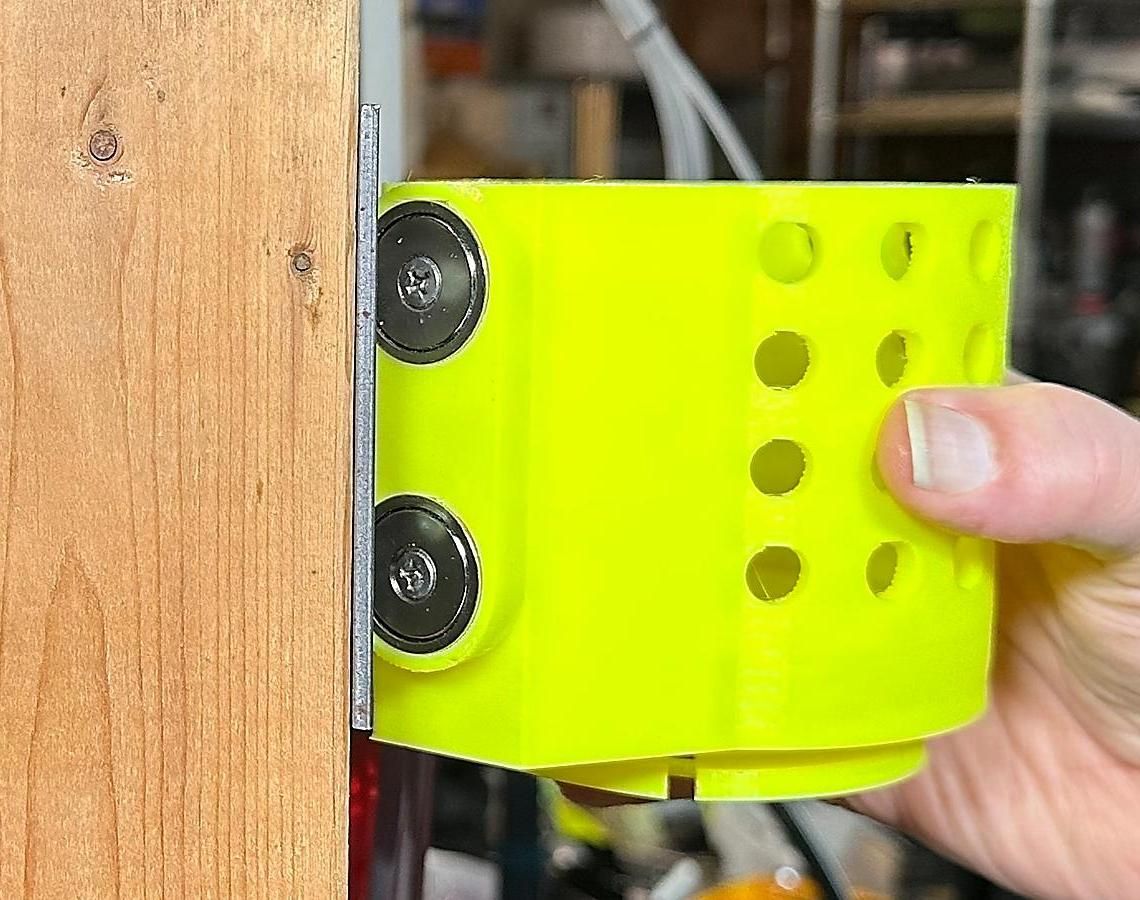 A Simple Mount for a Magneticaly Attached Hold Anything Cup