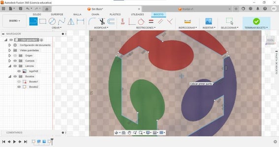 Calcar Los Líneas De La Imagen