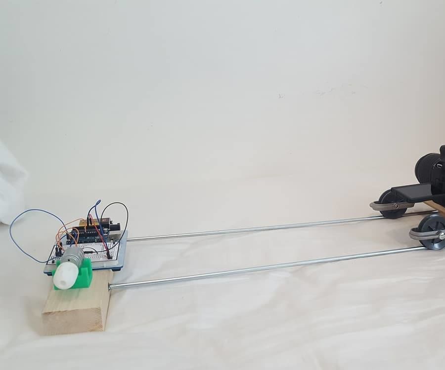 Camera Slider Motorisé 