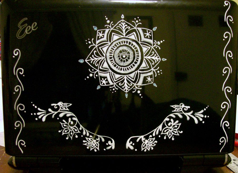 Souffle-pen Laptop Decor