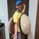 DIY Hamburger Costume