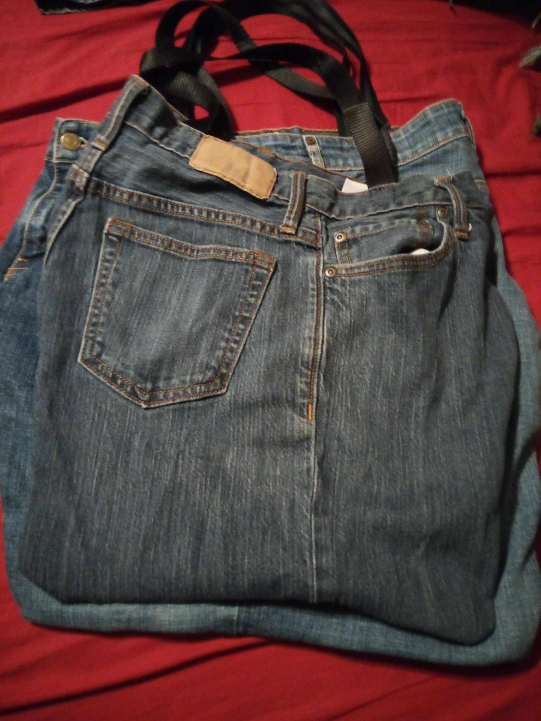 New Use for Old Jeans 3 Steps Instructables