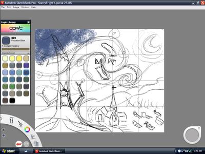 Blocking in the Basic Colours