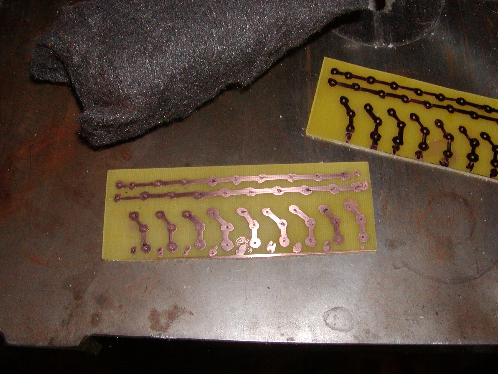 Making a Hand Drawn PCB.