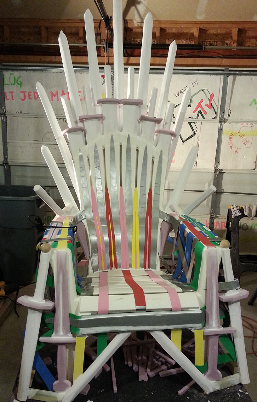 Make Your Own Iron Throne 7 Steps with Pictures Instructables